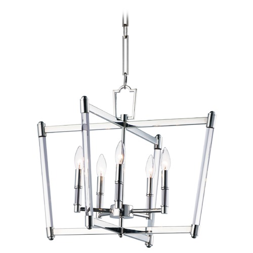 Maxim Lighting Lucent Polished Nickel Chandelier by Maxim Lighting 16103CLPN