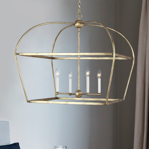 Chapman & Meyers Stonington 29.63-Inch Antique Gild by Visual Comfort Studio