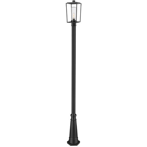 Z-Lite Sheridan Black Post Light by Z-Lite 594PHMR-519P-BK