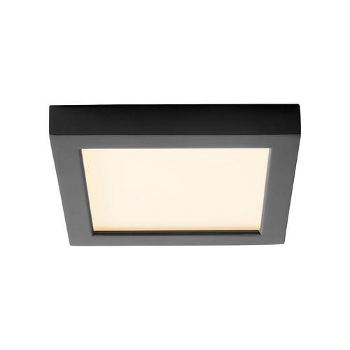 Oxygen Altair 7-Inch LED Square Flush Mount in Black by Oxygen Lighting 3-333-15