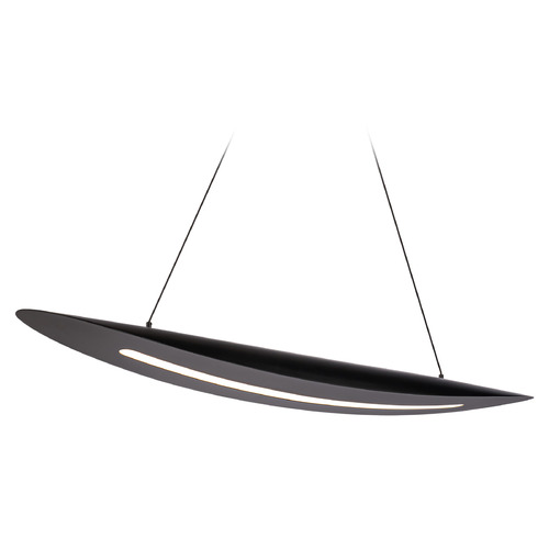 Modern Forms by WAC Lighting Black Jack 44-Inch LED Linear Light in Black by Modern Forms PD-44344-BK