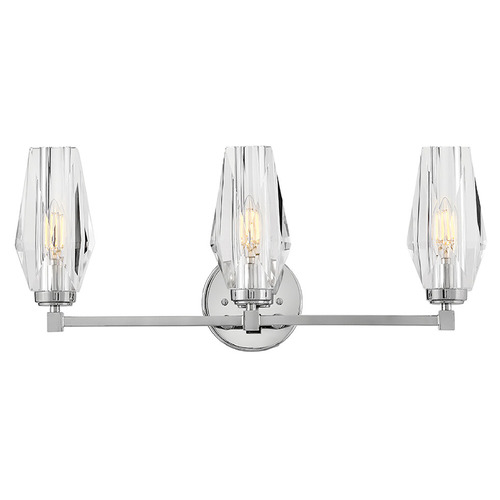 Hinkley Ana Polished Nickel LED Bathroom Light