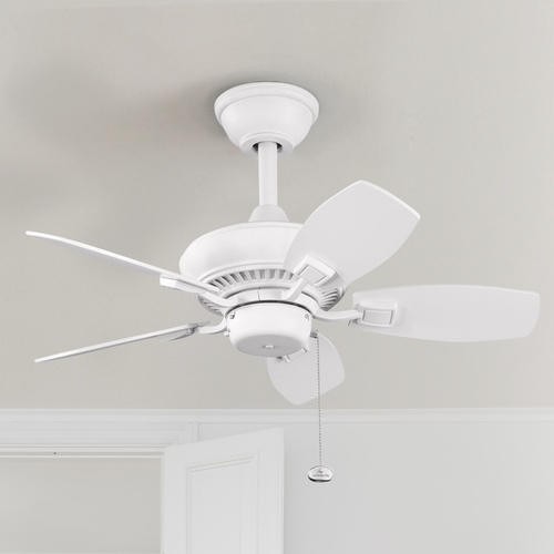 Kichler Lighting Kichler 30-Inch Ceiling Fan with Five Blades 300103WH