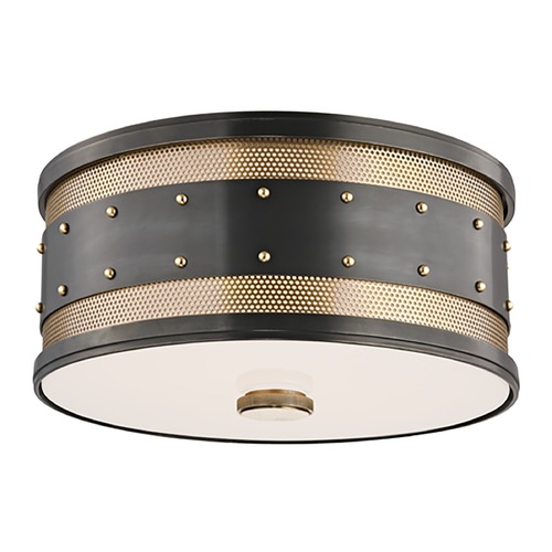 Hudson Valley Lighting Gaines Aged Old Bronze Flush Mount by Hudson Valley Lighting 2202-AOB