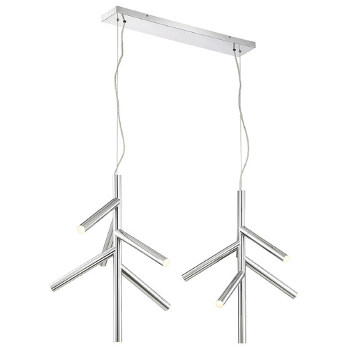 Forest Chrome LED Multi-Light Pendant by Z-Lite