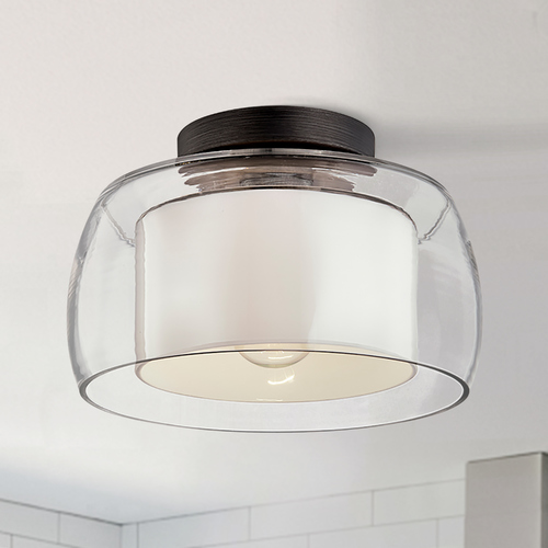 Troy Lighting Candace Graphite Semi-Flush Mount by Troy Lighting C7560