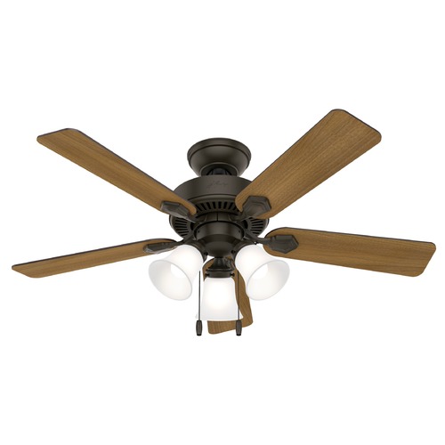 44-Inch Swanson Fan in New Bronze by Hunter Fan Company