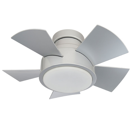Modern Forms by WAC Lighting Modern Forms Vox Titanium Silver LED Ceiling Fan with Light FH-W1802-26L-27-TT