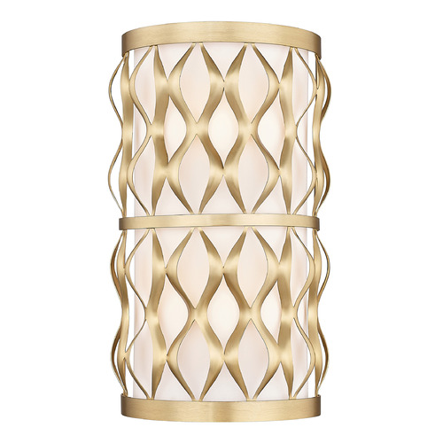 Z-Lite Harden Modern Gold Sconce