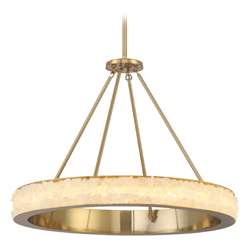 Divinely LED Chandelier in Celeste Brass by Minka Lavery