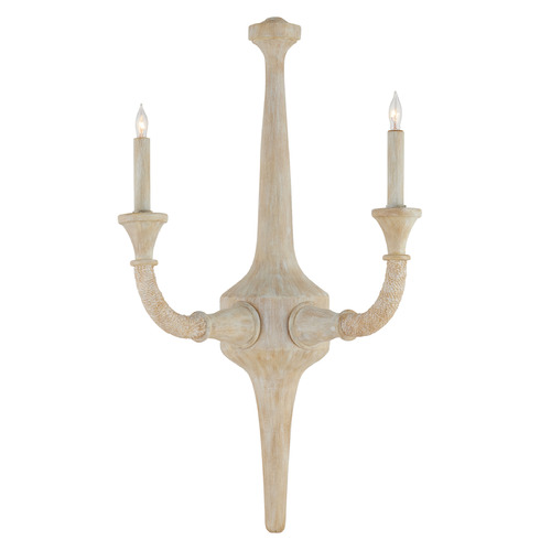 Currey and Company Tom Caldwell Aleister Sandstone Sconce