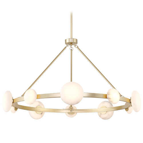 Minka Lavery Zill Lily Gold LED Chandelier