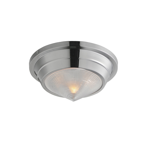 Hargreaves 10-Inch Flush Mount in Polished Nickel by Maxim Lighting