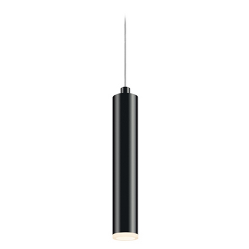 Micro Satin Black LED Mini Pendant by Sonneman Lighting