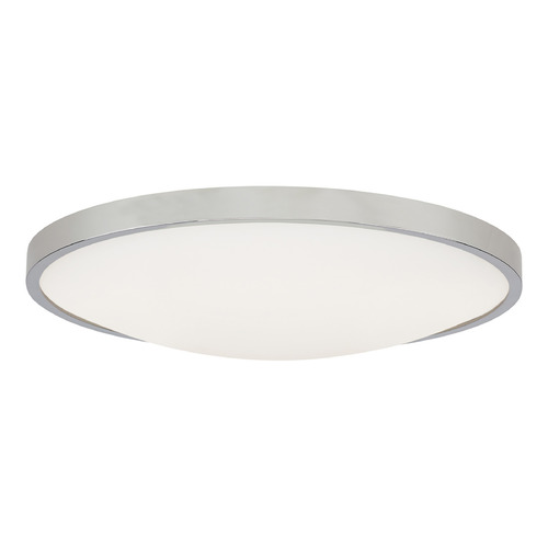 Visual Comfort Modern Collection Sean Lavin Vance 13-Inch 2700K LED Flush Mount in Chrome by Visual Comfort Modern 700FMVNC13C-LED927