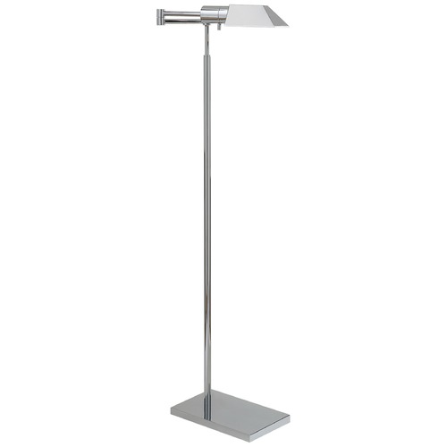 Visual Comfort Signature Collection Studio VC Swing Arm Floor Lamp in Polished Nickel by Visual Comfort Signature 81134PN