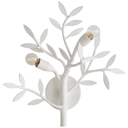 Julie Neill Mandeville Sconce in Plaster White by Visual Comfort Signature