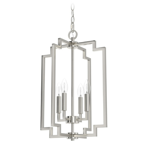 Hunter Fan Company Zoanne Brushed Nickel Pendant Light