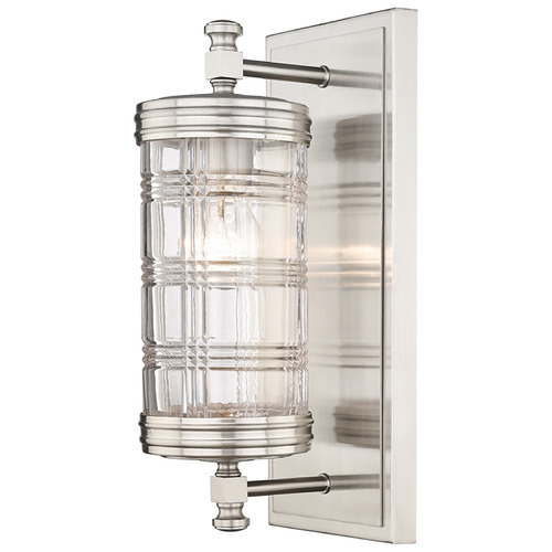 Z-Lite Archer Brushed Nickel Sconce by Z-Lite 344-1S-BN