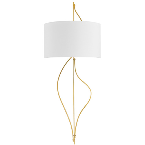 Corbett Lighting Akina Vintage Brass LED Sconce