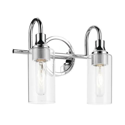 Kichler Lighting Kavi 2-Light Bath Light in Chrome by Kichler Lighting 55210CH