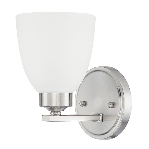 HomePlace by Capital Lighting Jameson Wall Sconce in Brushed Nickel by HomePlace Lighting 614311BN-333