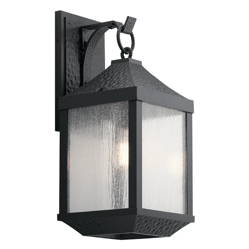 Springfield 21.25-Inch Distressed Black Outdoor Wall Light by Kichler Lighting