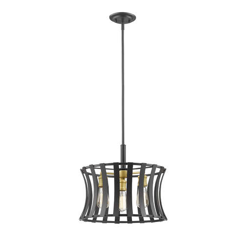 Z-Lite Geist Bronze Gold Pendant by Z-Lite 446-16BZGD