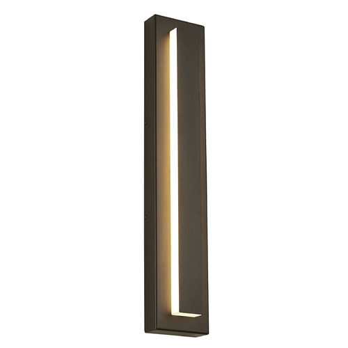 Visual Comfort Modern Collection Sean Lavin Aspen 26 LED Outdoor Wall Light in Bronze by VC Modern 700OWASP93026DZUNVS