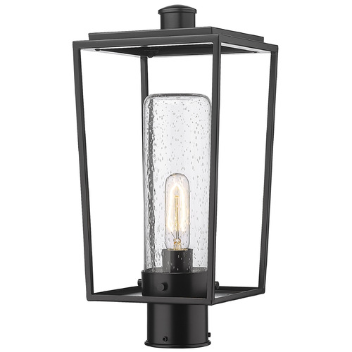 Z-Lite Sheridan Black Post Light by Z-Lite 594PHMR-BK