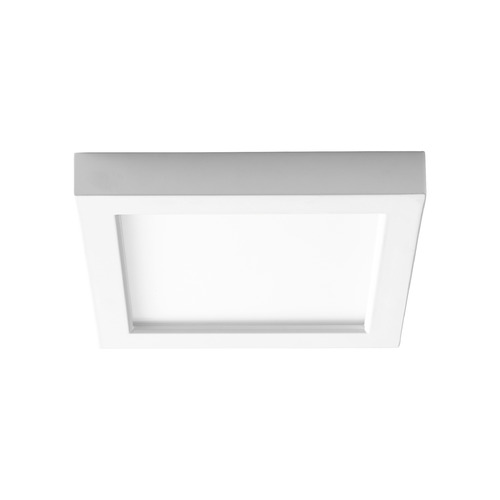 Altair 7-Inch LED Square Flush Mount in White by Oxygen Lighting