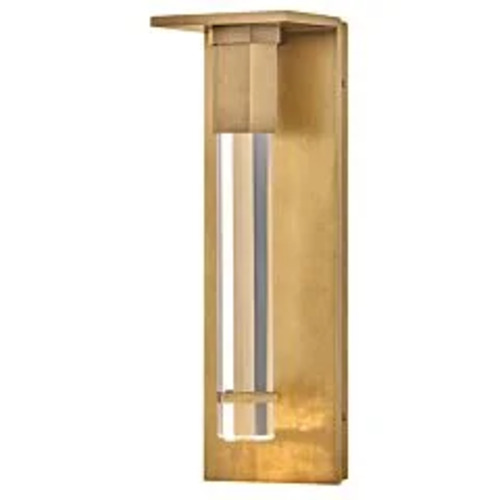Hinkley Cecily 16.50-Inch LED Outdoor Wall Light in Brass by Hinkley Lighting 28934HB