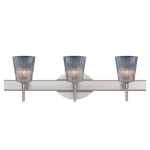 Besa Lighting Nico Satin Nickel LED Bathroom Light