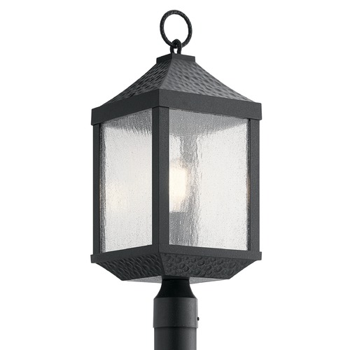 Springfield 23.25-Inch Distressed Black Post Light by Kichler Lighting