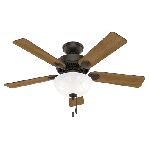 Hunter Fan Company 44-Inch Swanson Fan in New Bronze by Hunter Fan Company 50896