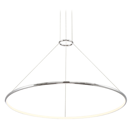 Valley 32-Inch LED Pendant in Chrome by Eurofase Lighting