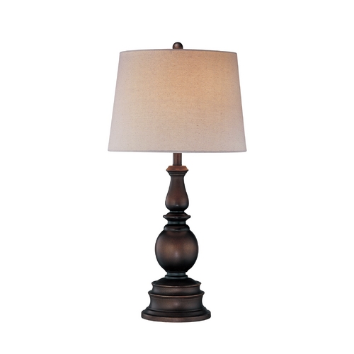 Lite Source Lighting Breyon Dark Bronze Table Lamp by Lite Source Lighting LS-20847D/BRZ