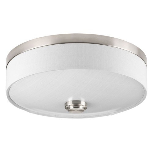 Progress Lighting Weaver LED Brushed Nickel Flush Mount by Progress Lighting P3610-0930K9