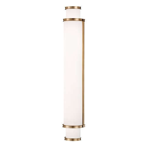 Malcolm Aged Brass LED Bathroom Light by Hudson Valley Lighting
