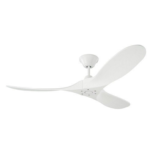 Maverick 52-Inch Fan in White by Visual Comfort & Co Fan Collection