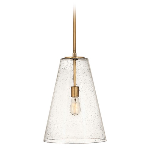 Vance Medium Pendant in Heritage Brass by Hinkley Lighting