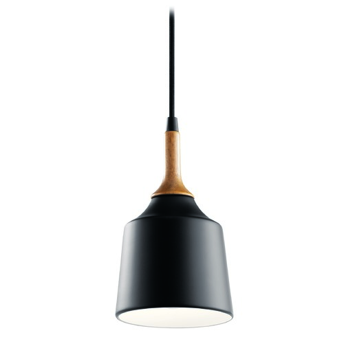 Danika 5.25-Inch Black Mini Pendant by Kichler Lighting