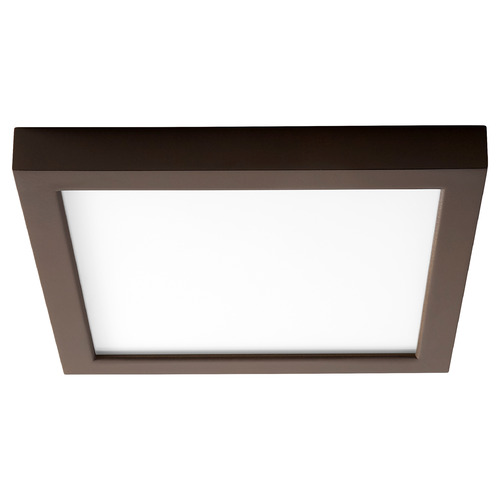 Oxygen Altair 9-Inch LED Square Flush Mount in Bronze by Oxygen Lighting 3-334-22