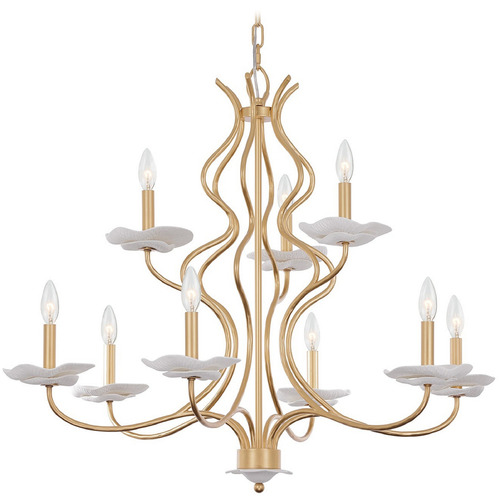 Savoy House Savoy House Lighting Breegan Jane Royal Gold Chandelier 1-2990-9-38