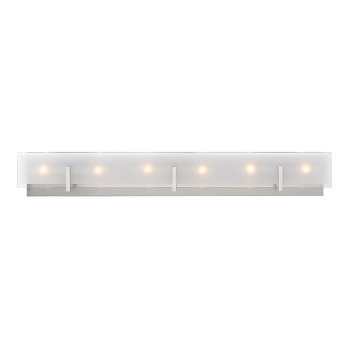 Visual Comfort Studio Collection Syll Brushed Nickel Bathroom Light by Visual Comfort Studio 4430806-962