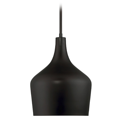 Meridian 10.5-Inch Wide Pendant in Oil Rubbed Bronze by Meridian M70020ORB