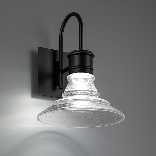 WAC Lighting Nantucket 13-Inch LED Outdoor Wall Light in Black by WAC Lighting WS-W85113-BK