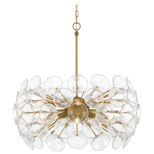 Winter 10-Light Chandelier in Soft Brass by Minka Lavery