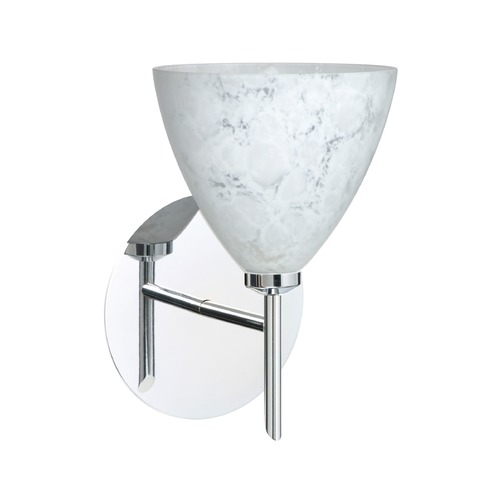 Besa Lighting Mia Chrome Sconce