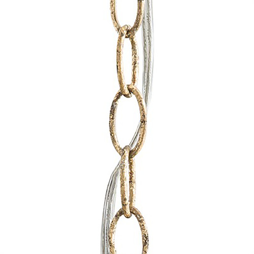 3-Foot Gold Leafed Iron Chain Section by Arteriors Home